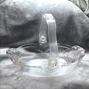 Transparent Christmas Basket .